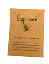 [[Zodiac necklace : Capricorn///Collier du zodiaque : Capricorne]]