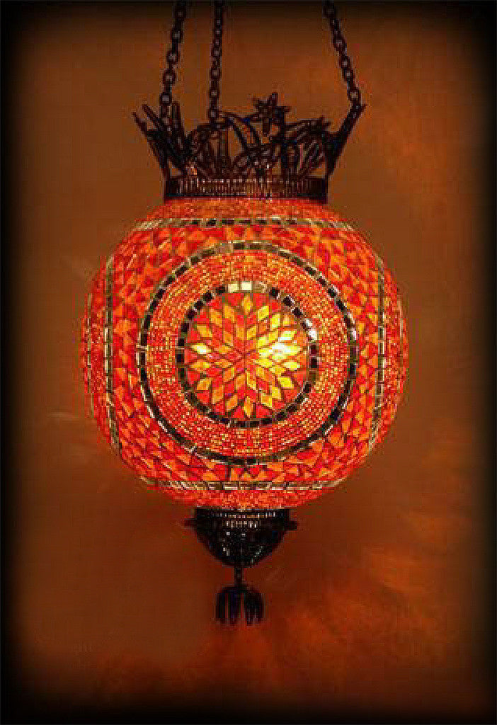 Mosaic Colourful Hanging Lamp//Lampe Colorée Mosaïque Pendante – Design ...