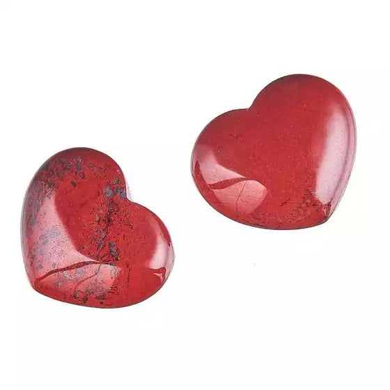 [[Red jasper heart///Coeur de jaspe rouge]]